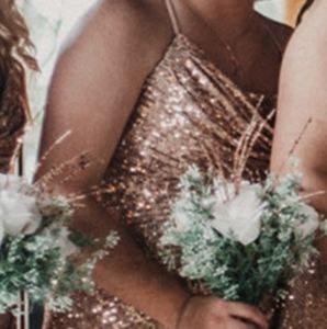 Rose Gold Sequence Dress